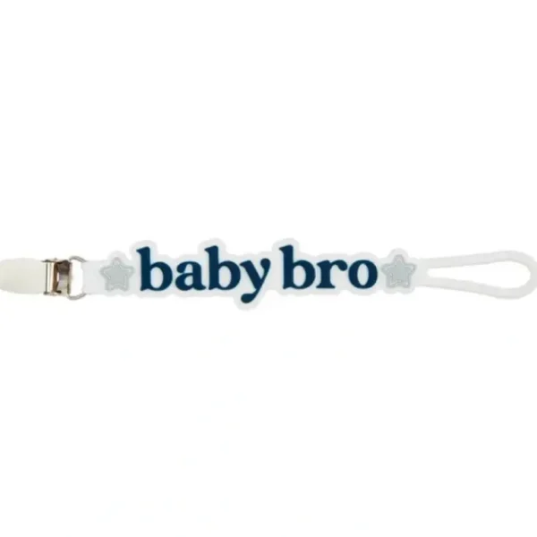 Mud Pie - Brother Silicone Pacy Strap - cutbabycare.com | baby boutique & care hub