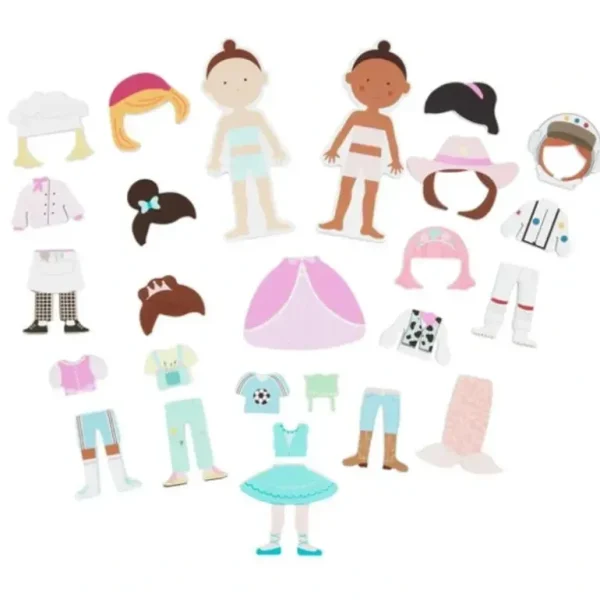 Mud Pie - Dress Up Bath Stickable Set - cutbabycare.com | baby boutique & care hub
