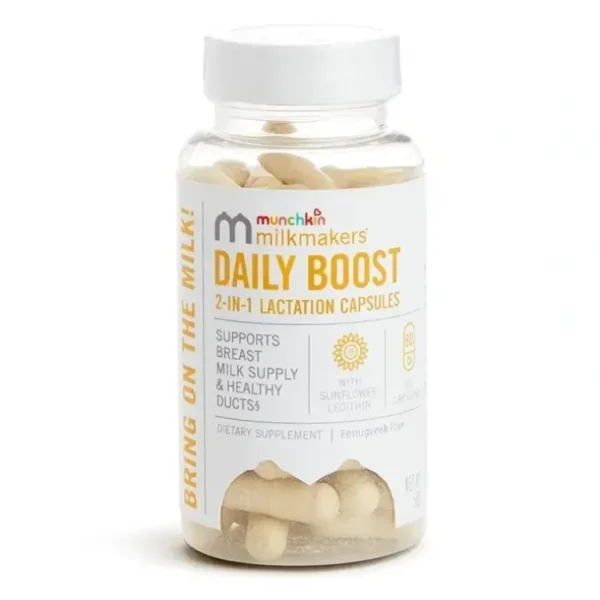Munchkin - Milkmakers Daily Boost 2-in-1 Lactation Supplements for Breastfeeding - cutbabycare.com | baby boutique & care hub