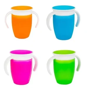 Munchkin Miracle 360° Trainer Cup, 7 oz. Colors May Vary - cutbabycare.com | baby boutique & care hub