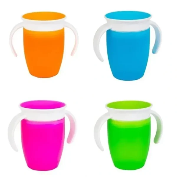 Munchkin Miracle 360° Trainer Cup, 7 oz. Colors May Vary - cutbabycare.com | baby boutique & care hub