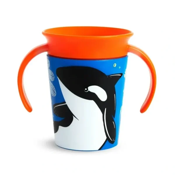 Munchkin 177ml Miracle 360° Wild Love Trainer Drink Cup Baby/Toddler 6m+ Assort - cutbabycare.com | baby boutique & care hub