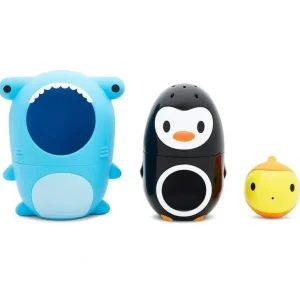 Munchkin Sharky & Pals - Nesting Bath Toy - cutbabycare.com | baby boutique & care hub