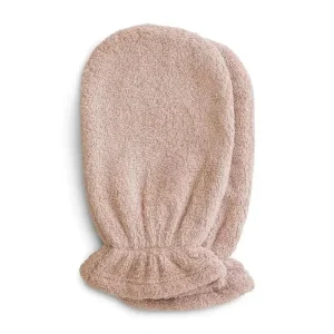 Mushie - 2Pk Baby Bath Mitt, Blush - cutbabycare.com | baby boutique & care hub