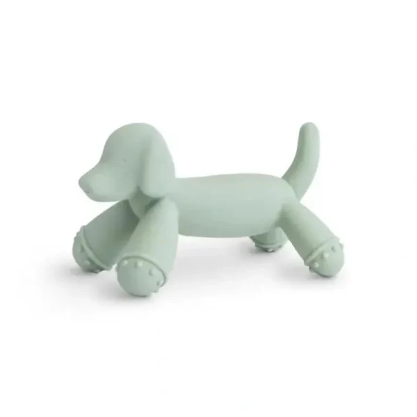 Mushie - Silicone Baby Teether Toy Dog - cutbabycare.com | baby boutique & care hub