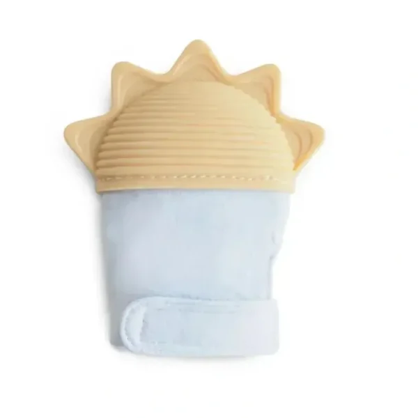 Mushie - Teething Mitten, Sun - cutbabycare.com | baby boutique & care hub