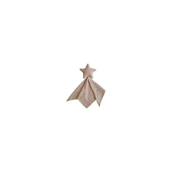 Mushie Lovely Blanket Star Lovey - Natural - cutbabycare.com | baby boutique & care hub