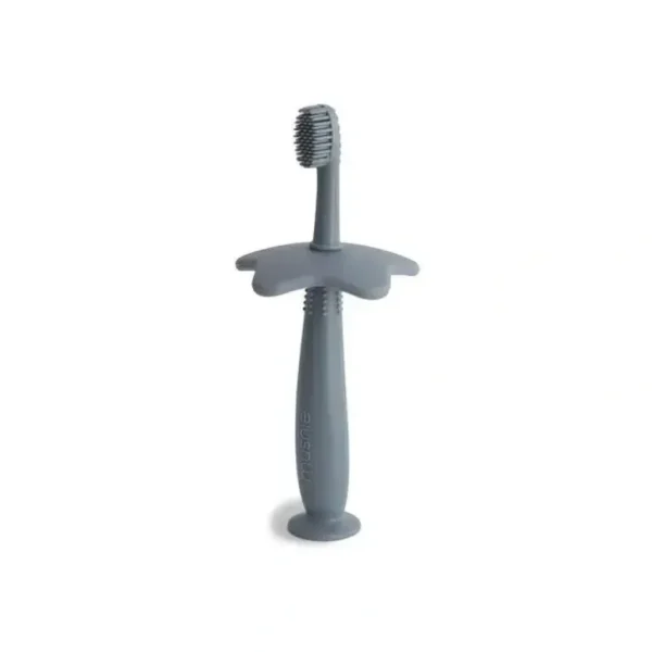 Mushie Star Training Toothbrush - Tradewinds - cutbabycare.com | baby boutique & care hub