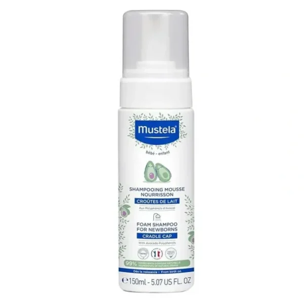 Mustela - Baby Foam Shampoo for Newborns, 5Oz - cutbabycare.com | baby boutique & care hub