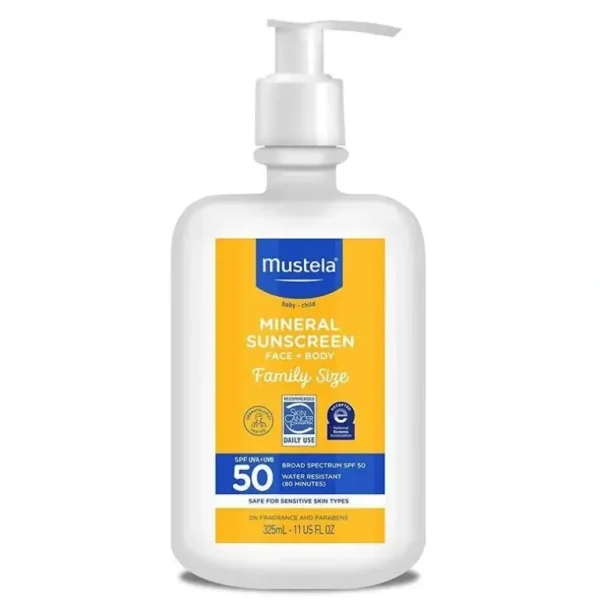 Mustela - Baby Mineral Sunscreen Lotion SPF 50 - cutbabycare.com | baby boutique & care hub