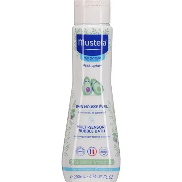 Mustela - Baby Multi-Sensory Bubble Bath with Natural Avocado - cutbabycare.com | baby boutique & care hub