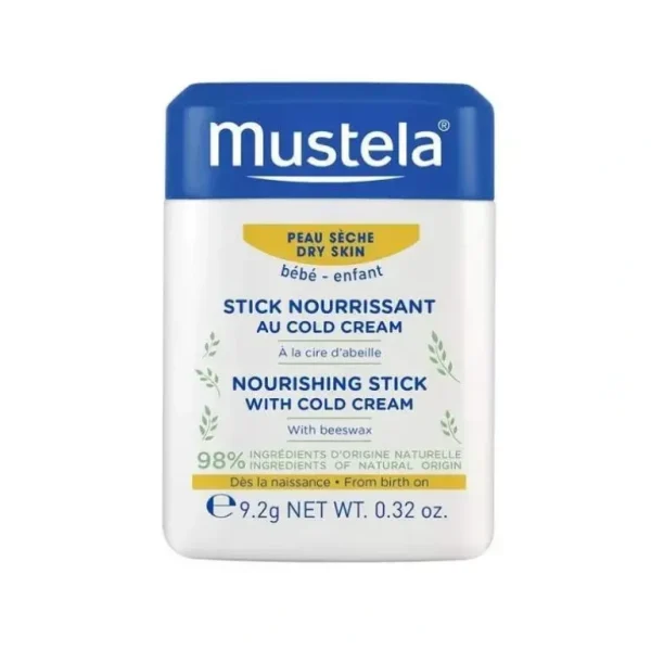 Mustela - Baby Nourishing Stick, Lip & Face Moisturizer for Dry Skin - cutbabycare.com | baby boutique & care hub