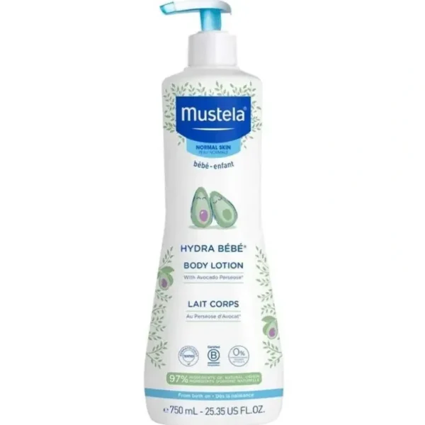 Mustela - Hydra Bebe Body Lotion 750ml - cutbabycare.com | baby boutique & care hub