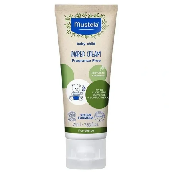 Mustela Diaper Cream With Olive Oil And Aloe - cutbabycare.com | baby boutique & care hub