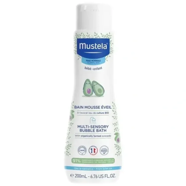 Outlet MUSTELA Multi-Sensory Bubble Bath 200ml - cutbabycare.com | baby boutique & care hub Bath Potty