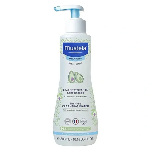Hot MUSTELA No-Rinse Cleansing Water 300ml Pump - cutbabycare.com | baby boutique & care hub Shop All