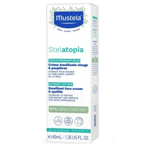 Best Sale MUSTELA Stelatopia® Emollient Face Cream 40ml - cutbabycare.com | baby boutique & care hub Health Safety
