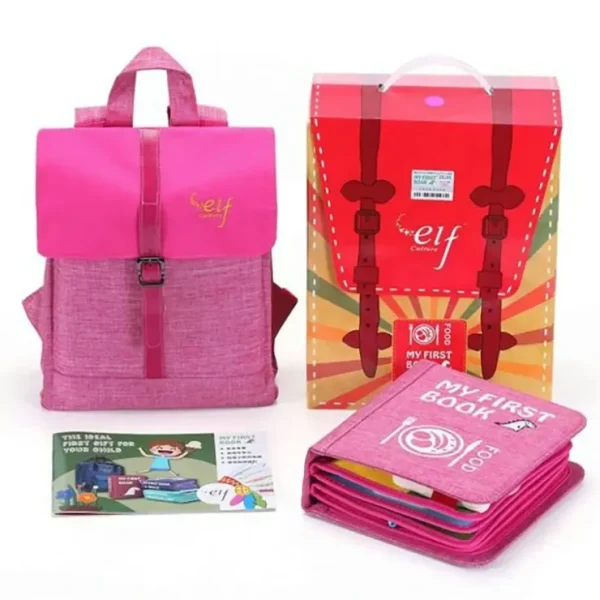 Cheap My First Book No.5 Food Book Pink Montessori Education Kids Gift Books - cutbabycare.com | baby boutique & care hub Health Safety