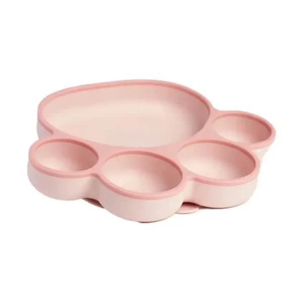Store My Pure Silicone Baby/Toddler Suction Eating/Feeding Plate Dish Blush 6M+ - cutbabycare.com | baby boutique & care hub Shop All
