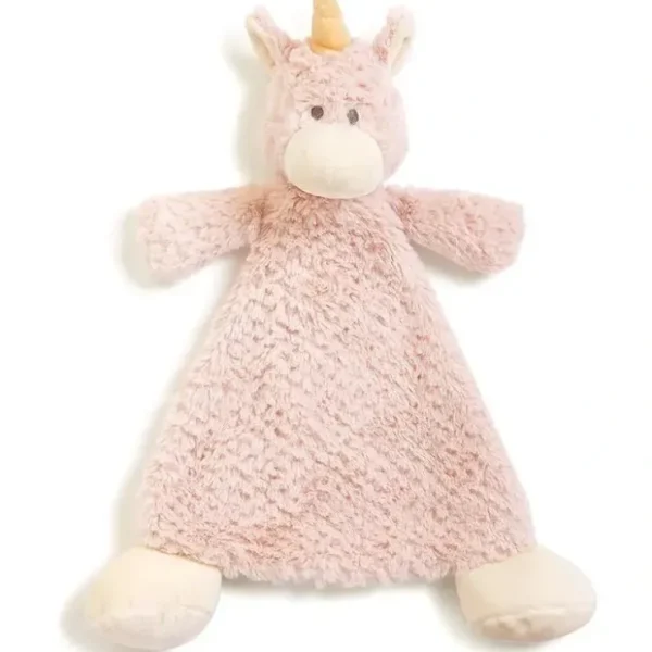 Fashion Nat & Jules Wendy Unicorn Rattle Baby Lovey | Blankie | Baby Security Blanket - cutbabycare.com | baby boutique & care hub Shop All
