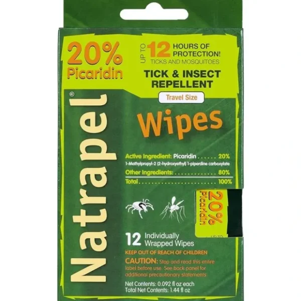Flash Sale Natrapel - Tick & Insect Repellent Wipes - cutbabycare.com | baby boutique & care hub Gear Travel