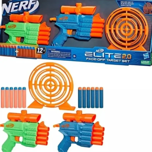 Best Sale Nerf Elite 2.0 Face Off Target Set - cutbabycare.com | baby boutique & care hub Shop All