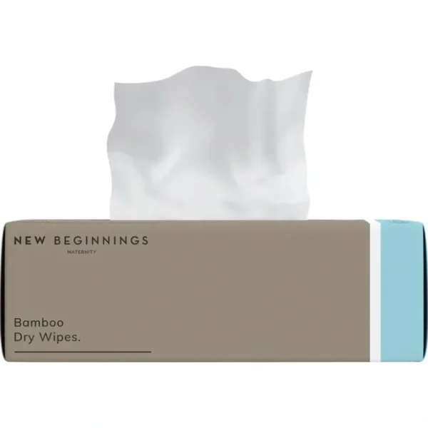 New New Beginnings Dry Wipes 100 Pack - cutbabycare.com | baby boutique & care hub Shop All