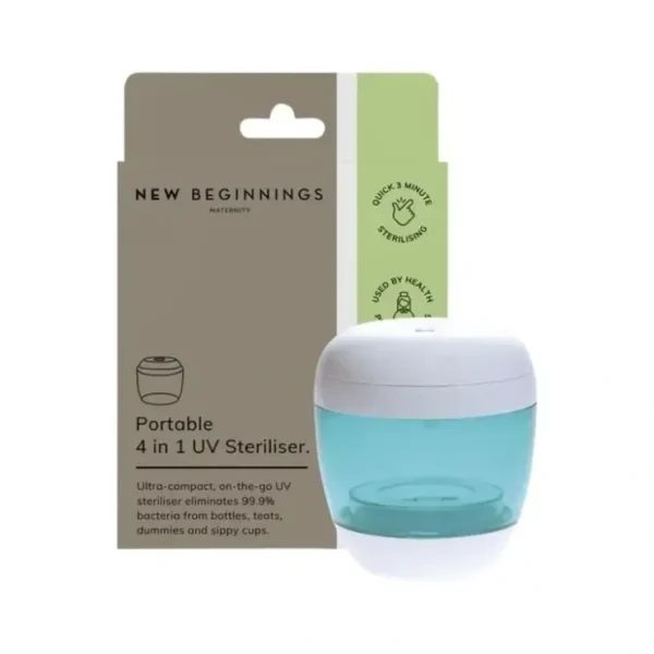 Clearance New Beginnings Portable 4-in-1 UV Steriliser - cutbabycare.com | baby boutique & care hub Shop All