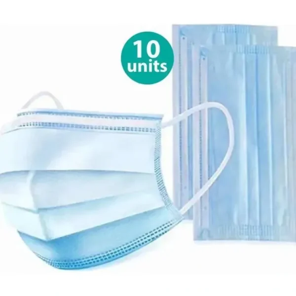 Hot New Disposable Earloop Protective Face Mask | Mouth Mask | Dust Mask (10 Units) - cutbabycare.com | baby boutique & care hub Shop All