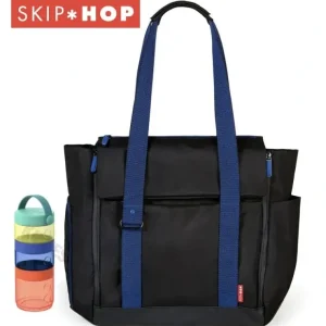 Clearance New Skip Hop ALL ACCESS TOTE Nappy Diaper Bag & Storage Container Set BLACK Skiphop SH204200 - cutbabycare.com | baby boutique & care hub Stroller