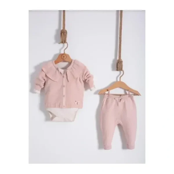 Cheap Nipperland - Baby Knitted Outfit Powder Pink - cutbabycare.com | baby boutique & care hub Shop All