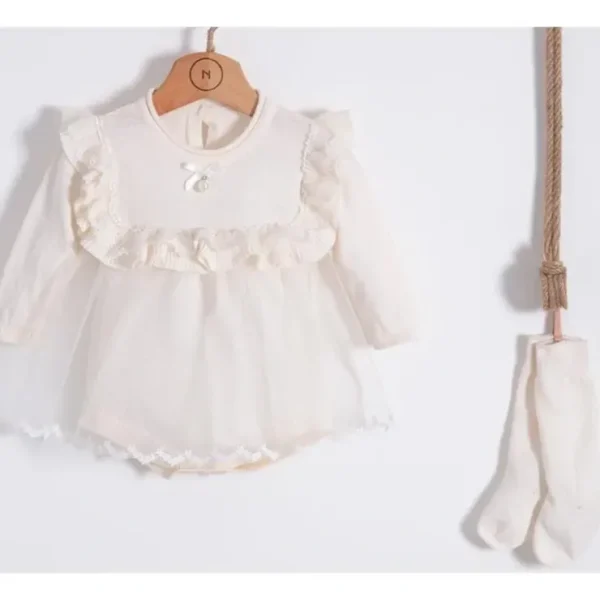 Best Sale Nipperland - Baby Knitted Special Lace Cream - cutbabycare.com | baby boutique & care hub Shop All