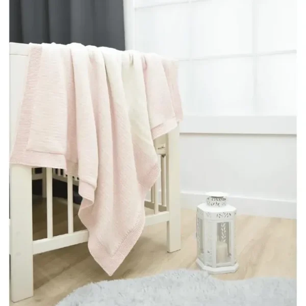 Best Nipperland - Pink Stripe Baby Blanket - cutbabycare.com | baby boutique & care hub Stroller