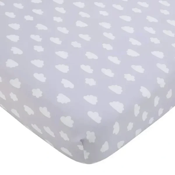Cheap Nojo - Carter's Sleepy Sheep Cloud Super Soft Fitted Crib Sheet - cutbabycare.com | baby boutique & care hub Shop All