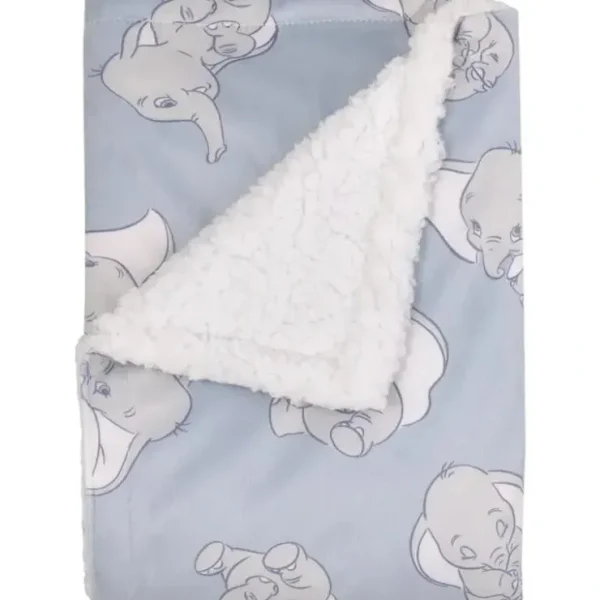 Cheap Nojo - Disney Dumbo Sweet Little Baby Super Soft Sherpa Baby Blanket - cutbabycare.com | baby boutique & care hub Stroller