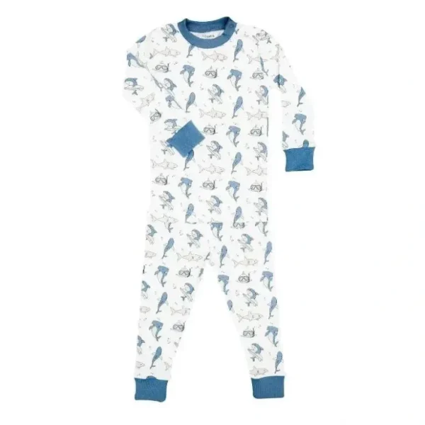 Flash Sale Noomie - Baby Boy 2Pk Pj Surfing Sharks - cutbabycare.com | baby boutique & care hub Shop All