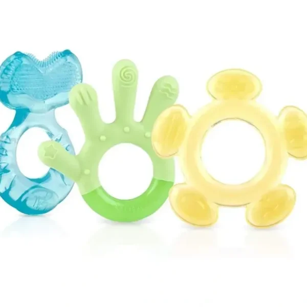Discount Nuby - 3 Stage Teether Set, Colors May Vary - cutbabycare.com | baby boutique & care hub Shop All