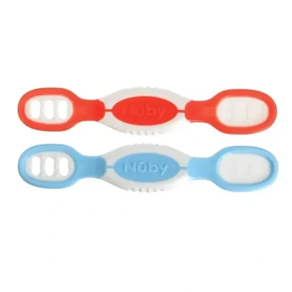 Store Nuby - Dip & Scoop Spoons, 2 Pack, Boy - cutbabycare.com | baby boutique & care hub Bath Potty