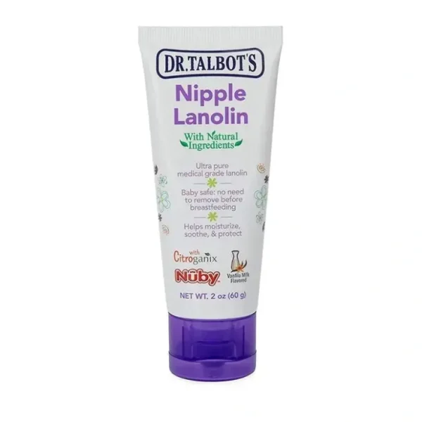 Clearance Nuby - Dr Talbots 60 G Nipple Lanolin - cutbabycare.com | baby boutique & care hub Nursing Feeding