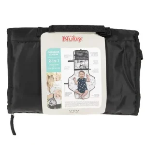 Cheap Nuby - Dr. Talbot's All Black Portable Changing Pad with Case - cutbabycare.com | baby boutique & care hub Stroller