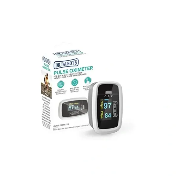 Discount Nuby - Dr Talbots All Black Pulse Oximeter With Pouch - cutbabycare.com | baby boutique & care hub Shop All
