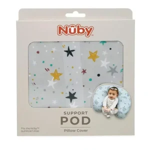 Discount Nuby - Dr Talbots Star Print Nursing Pillow Cover Set - cutbabycare.com | baby boutique & care hub Nursing Feeding