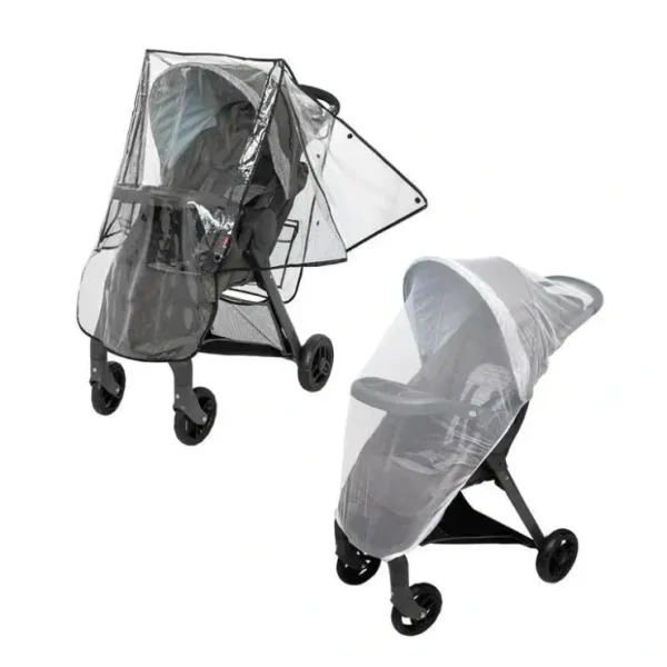 Clearance Nuby - Eco Stroller Weather Shield & Insect Netting Set - cutbabycare.com | baby boutique & care hub Stroller