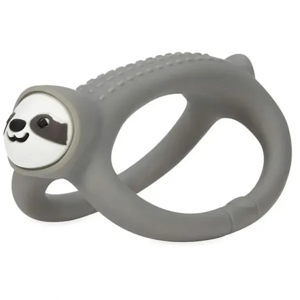 Hot Nuby - Loopy Legs Silicone Teether, Sloth - cutbabycare.com | baby boutique & care hub Shop All