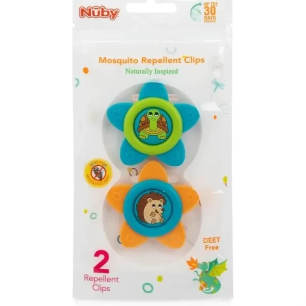 Best Sale Nuby - Mosquito Clips For Baby & Toddler - cutbabycare.com | baby boutique & care hub Shop All