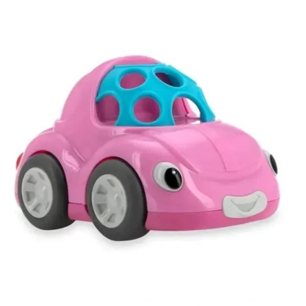 Cheap Nuby - Rattle Pals, Pink Car - cutbabycare.com | baby boutique & care hub Shop All