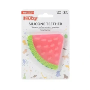 Best Nuby - Silicone Fruit Teether - cutbabycare.com | baby boutique & care hub Health Safety