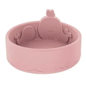 Store Nuby - Silicone Whale Baby Feeding Bowl - Pink Blush - cutbabycare.com | baby boutique & care hub Bath Potty