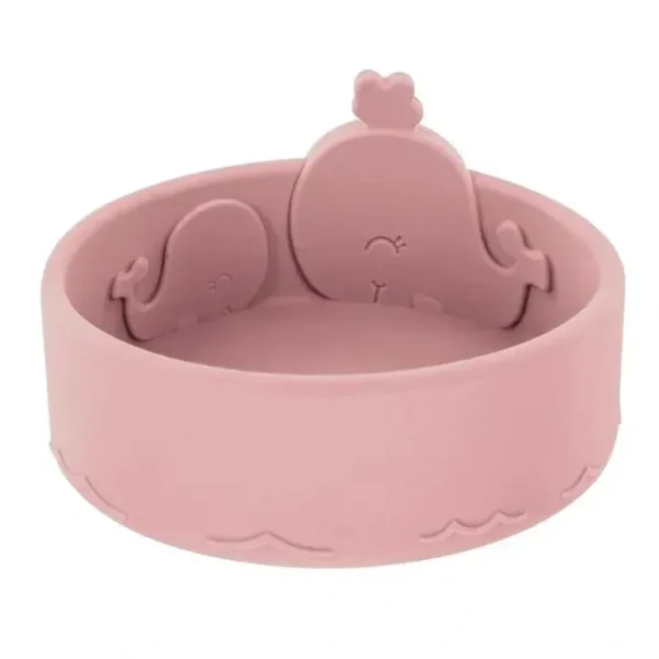 Store Nuby - Silicone Whale Baby Feeding Bowl - Pink Blush - cutbabycare.com | baby boutique & care hub Bath Potty