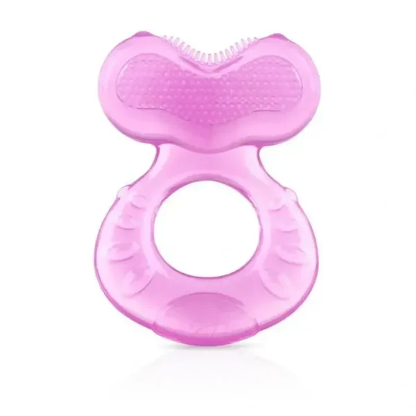 Clearance Nuby - Step 1 Soft Silicone Teether, Pink - cutbabycare.com | baby boutique & care hub Shop All